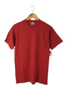 RUSSELL ATHLETIC◆USA製/Tシャツ/M/コットン/RED/タグ付//