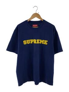 Supreme◆23AW/Collegiate S/S Top/Tシャツ/XL/コットン/NVY//