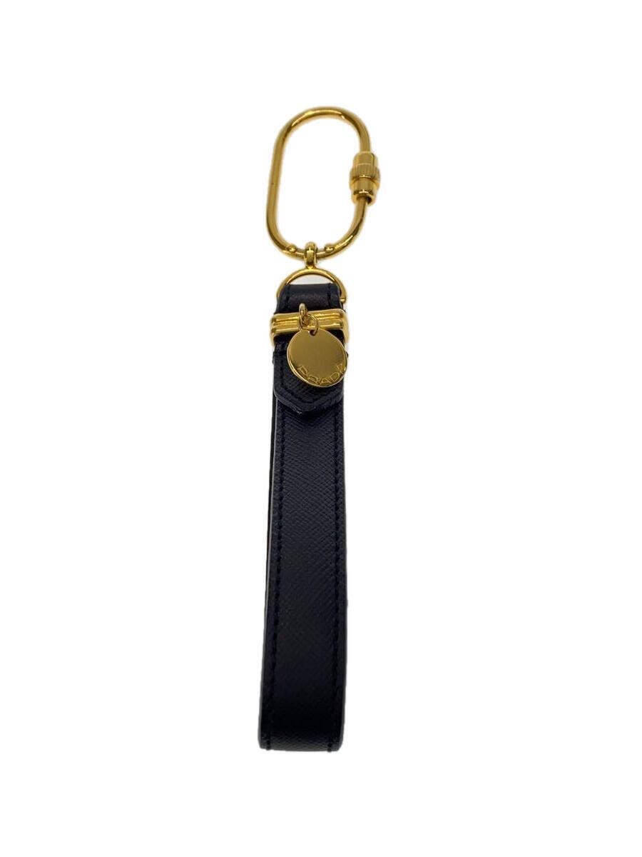 PRADA◆キーホルダー/-/BLK/レディース//