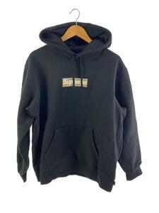Supreme◆22SS/Burberry Box Logo Hooded Sweatshirt/パーカー/M/コットン/BLK//