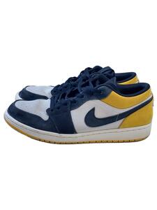 NIKE◆AIR JORDAN 1 LOW/エアジョーダンロー/ホワイト/553558-127/30cm/WHT//