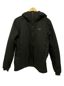 ARC’TERYX◆ジャケット/S/ナイロン/BLK/無地/X000007302/ATOM HEAVYWEIGHT HOODY