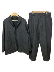 DICKIES◆セットアップ/M/ウール/GRY/無地//