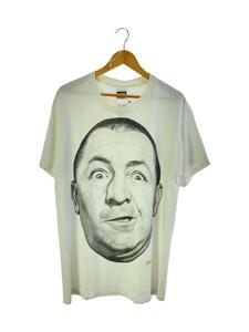 TULTEX◆Vintage/90s/THE THREE STOOGES/Tシャツ/SIZE:L/コットン/ホワイト//