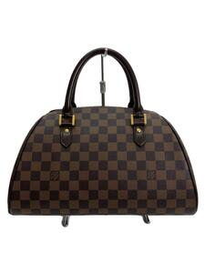 LOUIS VUITTON◆n41434/ボストンバッグ/ビニール/ブラウン/角擦れ//