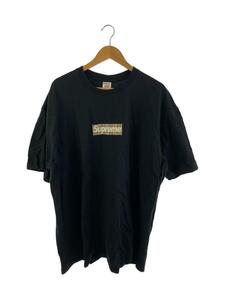 Supreme◆Tシャツ/XXL/コットン/BLK/無地//