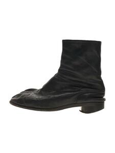 Maison Margiela◆TABI ankle boot/21SS/ブーツ/43/BLK/レザー/S57WU0221/ダメージ有//