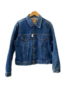 Levi’s◆Gジャン/46/コットン/IDG/無地/70505-0217/USA製//