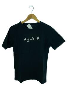 agnes b. homme◆Tシャツ/-/コットン/BLK/プリント/EA65S137//