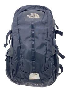 THE NORTH FACE◆HOT SHOT/バックパック/リュック/BLK/NM71606//