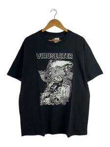 MASSES◆VIRUSEATER/Tシャツ/XL/コットン/ブラック//