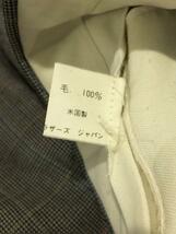 BROOKS BROTHERS◆70s/USA製/BROOKSGATE/ボトム/-/ウール/マルチカラー//_画像7