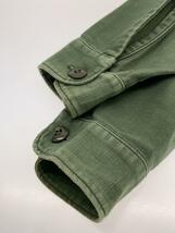 US.ARMY◆Vintage/60s～70s/ユーティリティシャツ/ジャケット/SIZE:16.5×34/コットンサテン//_画像5