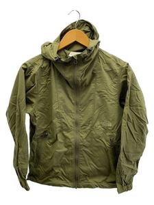 THE NORTH FACE◆COMPACT JACKET_コンパクトジャケット/M/ナイロン/KHK/無地