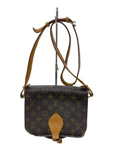 LOUIS VUITTON◆カルトシエールMM_モノグラム・キャンバス_BRW/PVC/BRW