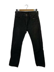 Levi’s◆ストレートパンツ/31/コットン/BLK/505-0900