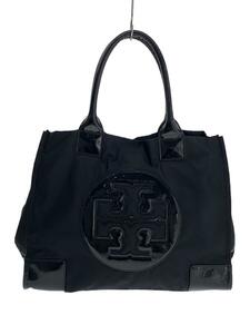 TORY BURCH◆トートバッグ/-/BLK/無地