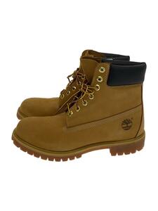 Timberland◆ヌバック/レースアップブーツ/US9.5/BEG/スウェード/10061A6998