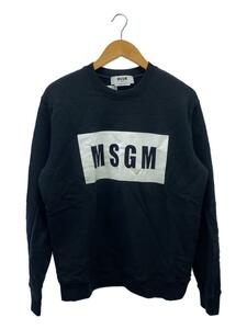 MSGM◆スウェット/L/コットン/BLK/2000MM523