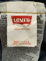 Levi’s◆ストレートパンツ/34/コットン/インディゴ/501-0003/501XX/98年製/USA製/ビックE_画像5