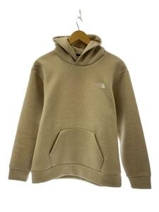 THE NORTH FACE◆TECH AIR SWEAT WIDE HOODIE_テックエアースウェットワイドフーディ/S/ポリエステル/BE