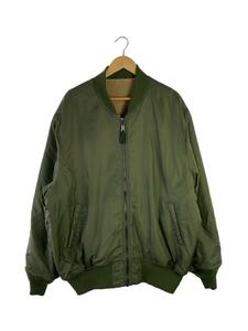 ALPHA INDUSTRIES◆ブルゾン/L/ポリエステル/GRN/TA0166-018