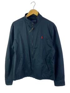 POLO RALPH LAUREN◆ブルゾン/M/コットン/NVY/無地/710742183001