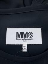 Maison Margiela◆長袖ワンピース/36/ポリエステル/BLK_画像3