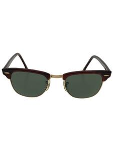 Ray-Ban◆サングラス/ブロウ/ベッコウ柄/B&L社製/USA製/BLK/メンズ