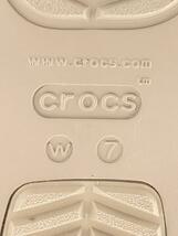 crocs◆サンダル/23cm/BLK/206453-07H/BROOKLYN LOW WEDGE_画像5