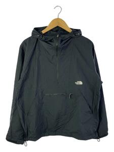 THE NORTH FACE◆COMPACT ANORAK_コンパクトアノラック/M/ナイロン/BLK/無地