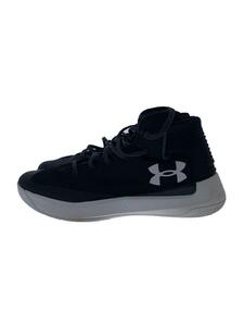 UNDER ARMOUR◆ハイカットスニーカー/28cm/BLK/1298308-001