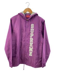 Supreme◆17SS/Vertical Logo Hooded Coaches Jacket/ジャケット/S/PUP
