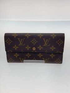 LOUIS VUITTON◆2)ポシェット・ポルト・モネ・クレディ_モノグラム・キャンバス_BRW/PVC/BRW/総柄/レディース