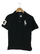 POLO RALPH LAUREN◆ポロシャツ/M/コットン/BLK//_画像1