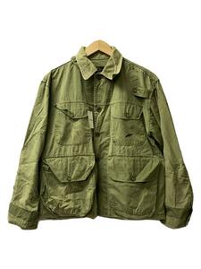 L.L.Bean◆50s~60s/VINTAGE/黒タグ/ワーデンジャケット/ジャケット/コットン/グリーン