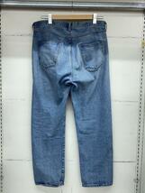 A.PRESSE◆WASHED DENIM PANTS/ストレートパンツ/36/デニム/インディゴ/24SAP-04-10H//_画像2