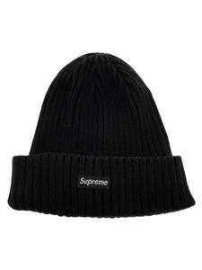 Supreme◆24SS Overdyed Beanie/ニットキャップ/コットン/BLK/メンズ