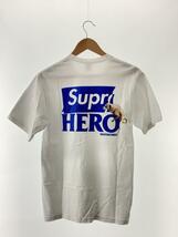 Supreme◆22SS/ANTIHERO Dog Tee/Tシャツ/S/コットン/WHT/プリント_画像2