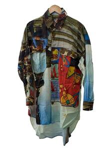 Vivienne Westwood MAN◆PICCADILLY CIRCUS FLAP OUTWEAR SHIRT//コットン//総柄/VW-LP-73602