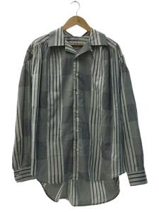 AiE◆Painter Shirt/長袖シャツ/M/コットン/グレー/総柄/MR959//