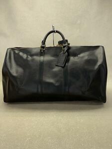 LOUIS VUITTON◆キーポル60_エピ_ブラック/レザー/BLK