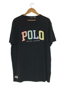 POLO RALPH LAUREN◆Tシャツ/XL/コットン/BLK/無地//