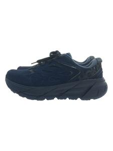 HOKA ONE ONE◆U CLIFTON SUEDE/ローカットスニーカー/23cm/NVY/スウェード/1122571//