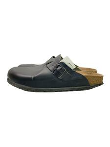 BIRKENSTOCK◆Boston/ボストン/サンダル/25cm/BLK/レザー