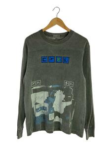 C.E(CAV EMPT)◆長袖Tシャツ/M/コットン/GRY//