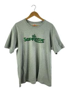 Supreme◆23SS/Crown Tee/Tシャツ/L/コットン/GRY//