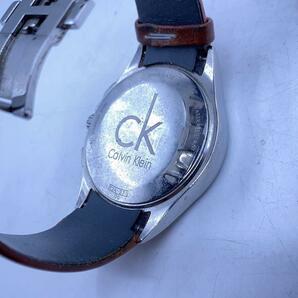 Calvin Klein◆クォーツ腕時計/デジタル/レザー/K2A 271の画像3
