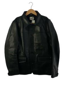 GANGSTERVILLE◆レザージャケット・ブルゾン/2L/馬革/BLK/30S CAR COAT HORSE HIDE//