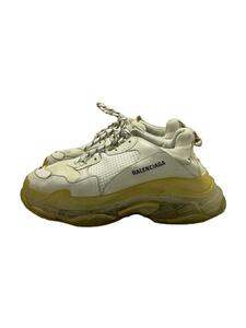 BALENCIAGA◆TRIPLE S MEN/ローカットスニーカー/29cm/WHT/41624